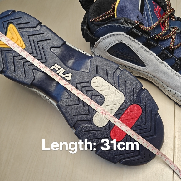 FILA GranHill 2 Outdoor Trail Sneakers New with Box Men’s Navy Grey - Picture 16 of 16